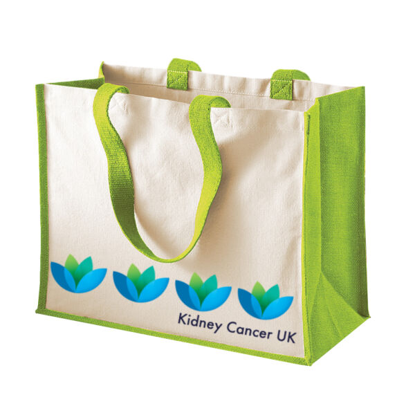 Kidney Cancer UK Jute Shopper Thumbnail