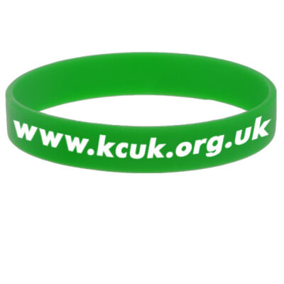 Kidney Cancer UK Silicone Wristband Thumbnail