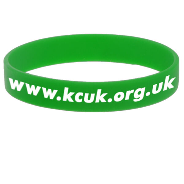 Kidney Cancer UK Silicone Wristband Thumbnail