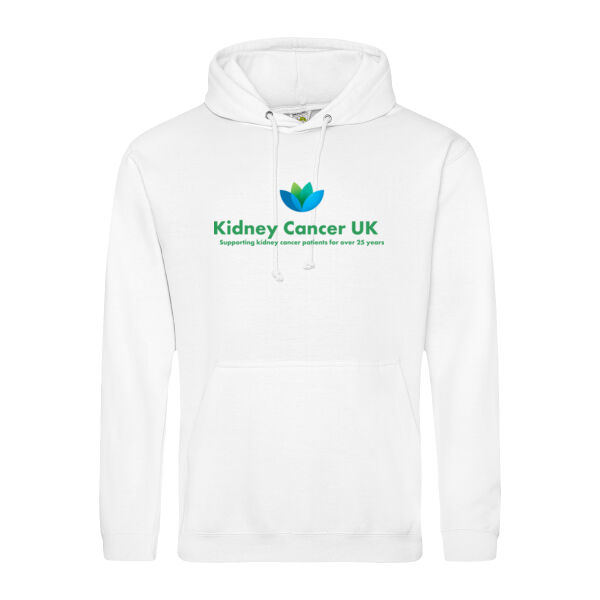 Kidney Cancer UK Awareness Week Hoodie White Thumbnail